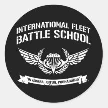 International Fleet Battle School Ender Sticker