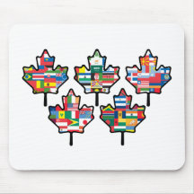 International Maple Leaf Mouse Pad
