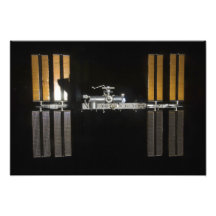 International Space Station 21 Photographic Print
