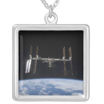 International Space Station 9 Custom Necklace