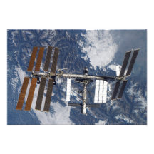 International Space Station 9 Photographic Print