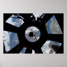 International Space Station Cupola Posters