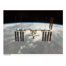 International Space Station Postcards