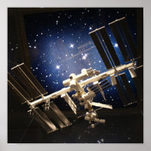 International Space Station Print