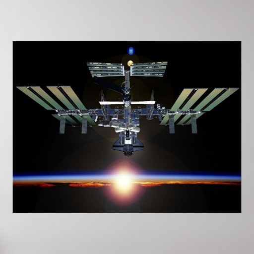 International Space Station Print