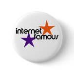 Internet famous pinback button