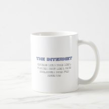 Internet jokes coffee mug