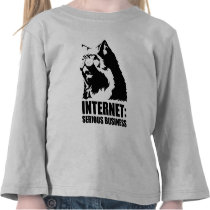 Internet: Serious Business (lolcat funny tshirt)