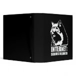 Internet: Serious Business (lolcat funny tshirt) binders