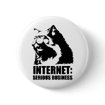 Internet: Serious Business (lolcat funny tshirt)