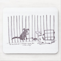 Internets Favourite Dog Gets Arrested Mousepad