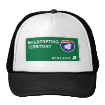 Interpreting Next Exit Trucker Hat