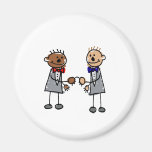 Interracial Gay Couple Magnet