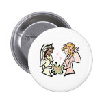 Interracial Lesbian Wedding Pins