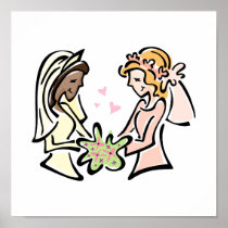 Interracial Lesbian Wedding