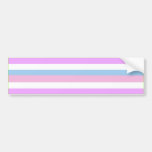 INTERSEXED PRIDEFLAG BAR BUMPER STICKERS