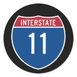 Interstate 11 sticker
