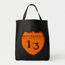 Interstate 13 Tote Bag