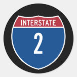 Interstate 2 sticker