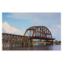 Interstate Bridge Fishing Pier Customized Stationery