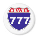 "Interstate" Heaven 777 magnets