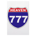 "Interstate" Heaven 777 stationery