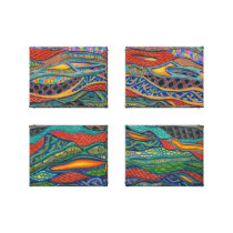 Intertwined Series Canvas Print