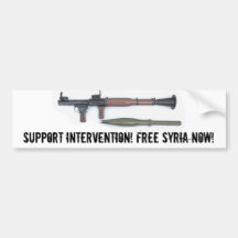 Intervention de soutien !  La Syrie libre maintena Autocollants Pour Voiture