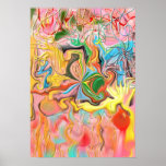 "Intestinal Whirls" Print