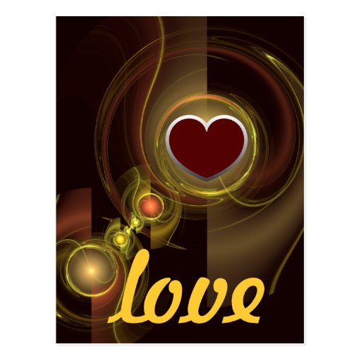 Intimate Connection Love Postcard