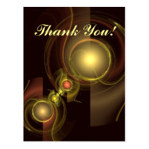 Intimate Connection Thank You Postcard