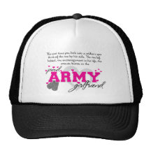 Into a Soldier's eyes - Proud Army Girlfriend Trucker Hat