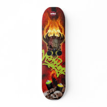 Into the depths of hell custom skateboard