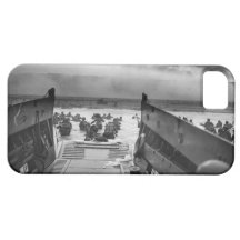 Into The Jaws Of Death LCVP World War II Omaha iPhone 5 Cover