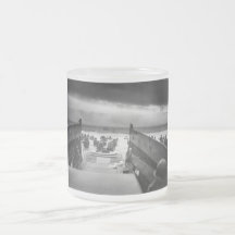 Into The Jaws Of Death LCVP World War II Omaha Coffee Mug