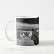 Into The Jaws Of Death LCVP World War II Omaha Mugs