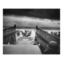 Into The Jaws Of Death LCVP World War II Omaha Photo Print