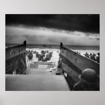 Into The Jaws Of Death LCVP World War II Omaha Print