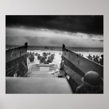 Into The Jaws Of Death LCVP World War II Omaha Print