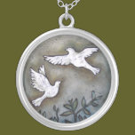 Into The Light  Inspirational Doves necklaces