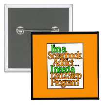 Intoxiqué-Or d'album Badges Avec Agrafe