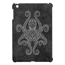 Intricate Dark Stone Octopus