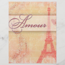 Intrigue amoureuse à Paris Prospectus Personnalisés
