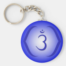 Intuition Chakra - Ajna Keychains