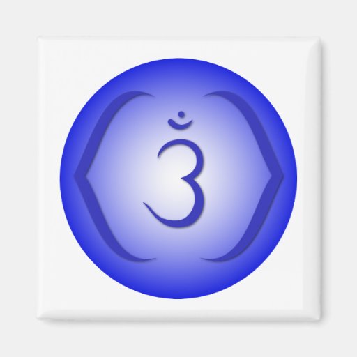 Intuition Chakra - Ajna Refrigerator Magnet