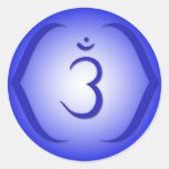 Intuition Chakra - Ajna Round Sticker