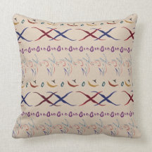 Inuit Penguins Throw Pillow