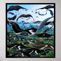 Invasion #7 d'océan : La grande migration Posters