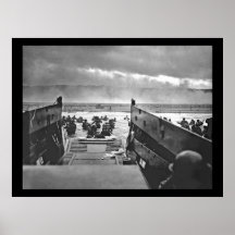 Invasion de la Normandie au le jour J - 1944 Posters