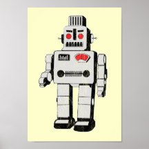 invasion de robot posters
